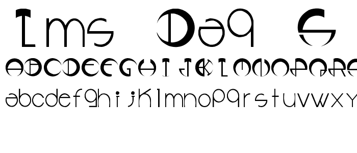LMS DaQ_s Circle of Love font
